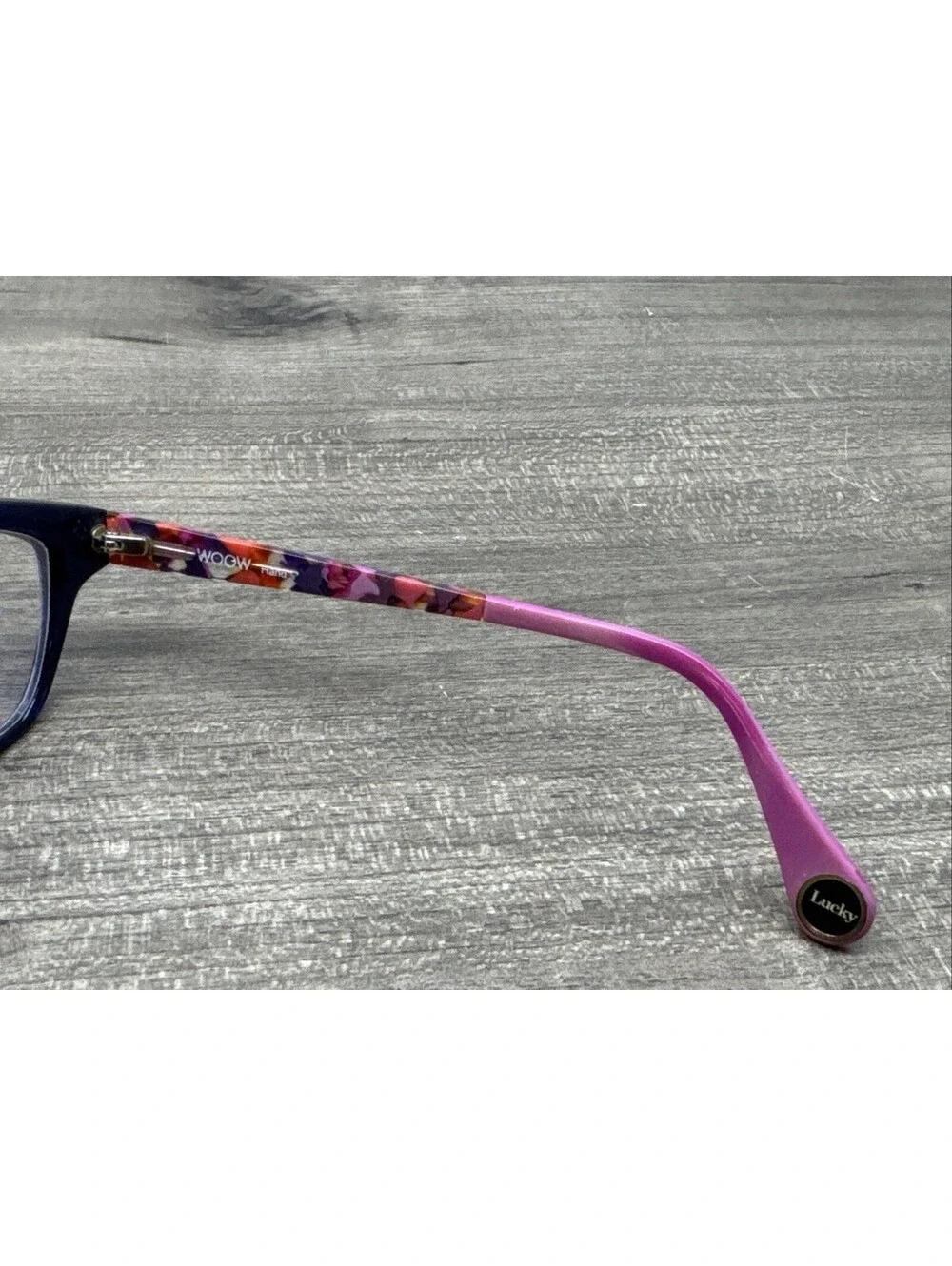 WOOW Get Lucky 1 Col 008 Blue Pink Purple EYEGLASSES FRAMES 50[]17-144